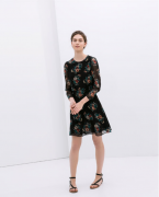2018 модель цветочное платье Франци